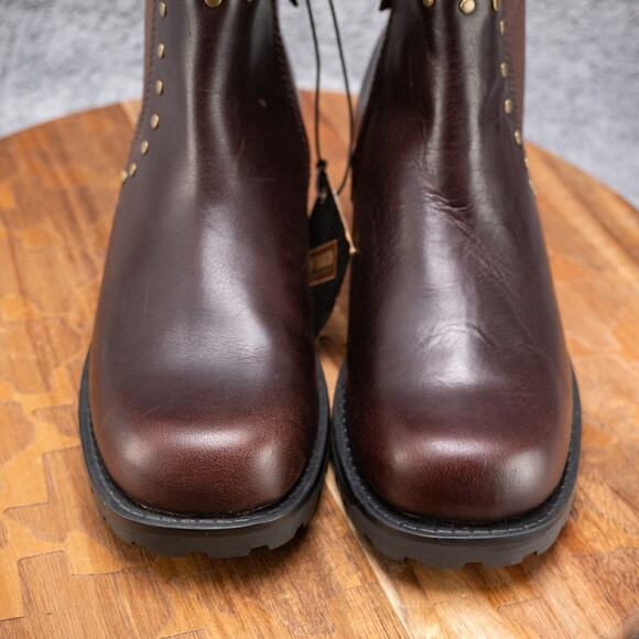 Harley-Davidson Women's Ashby 5-In Pull-On Boots Brown D84718 New Size 6 NEW - Picture 2 of 8